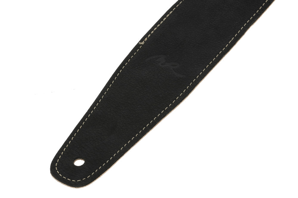 Correa de guitarra GEWA Regular 70 de cuero, Satin Black
