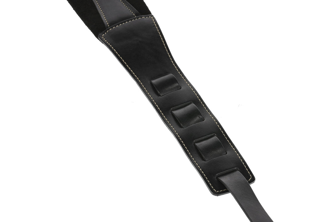 GEWA Correas para Guitarras Prestige 85 acolchadas Security Locks - black/black