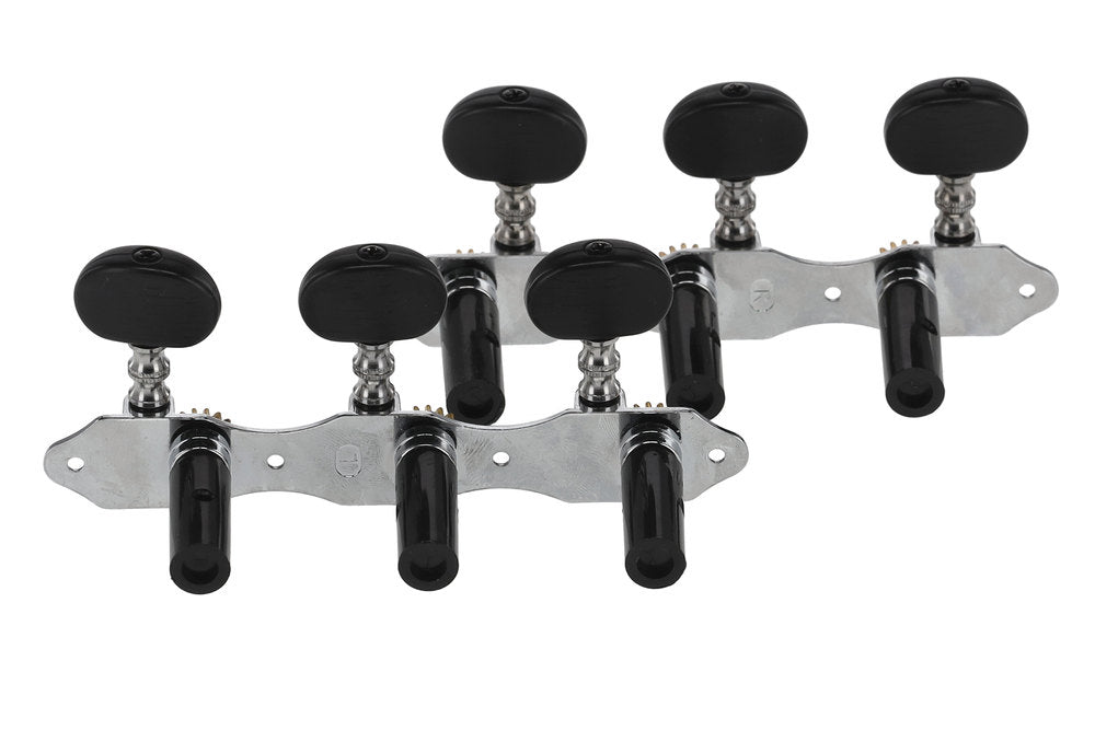 GEWA mecanismo de afinación para guitarras clásicas, cromado