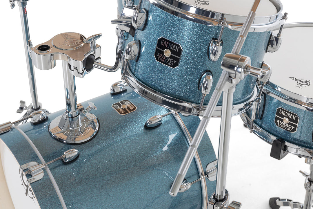 Gretsch set de cascos Energy Street Kit - Blue Sparkle