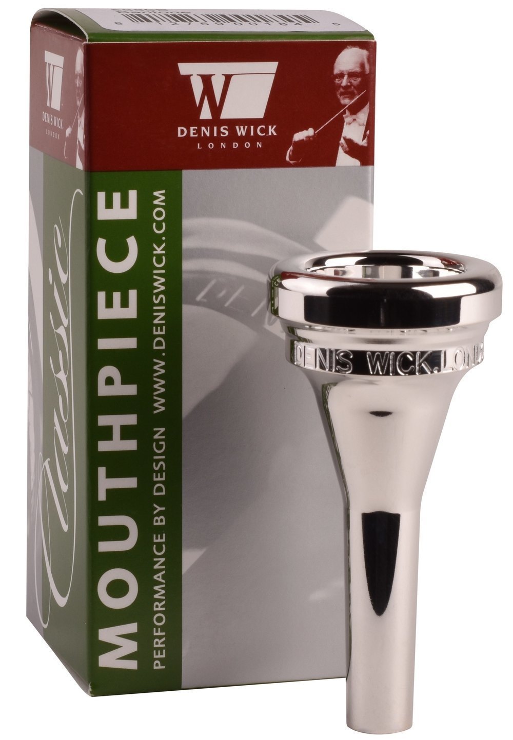 Boquilla Denis Wick Classic SM6 para bombardino, plateada