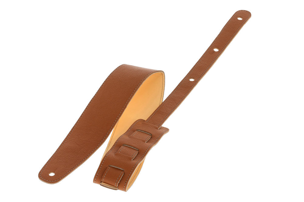 Correa de guitarra GEWA Regular 70 de cuero, Wet Sand