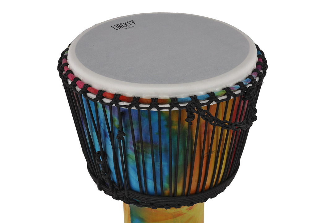 GEWA Djembé Liberty Series afinado con cuerda - 14" Batik