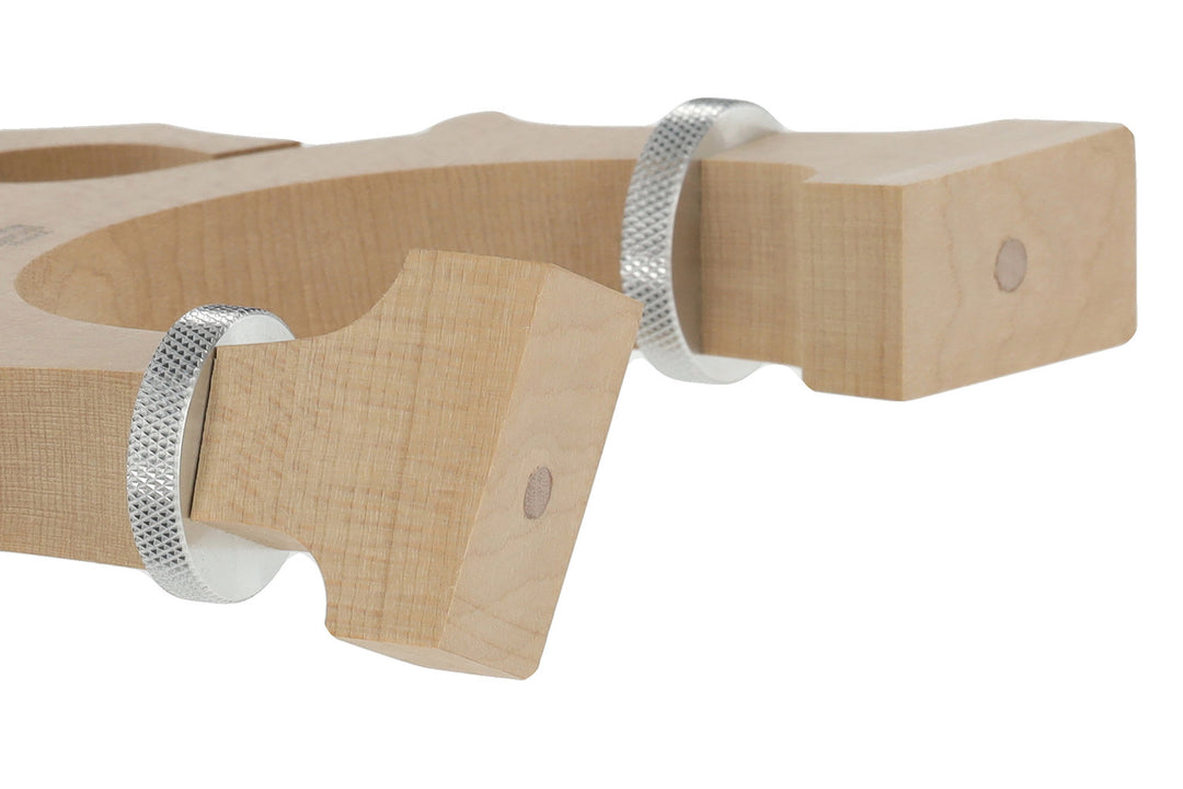 Despiau Double bass bridge Planet D height adjustable - 3/4 (Foot width 150)