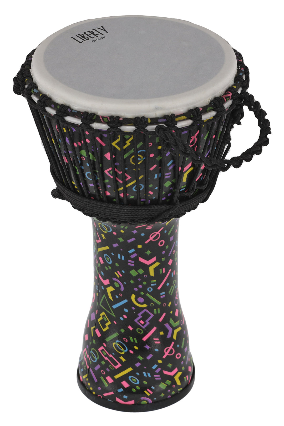 GEWA Djembé Liberty Serie - Afinado con cuerda - 10" Crazy Neon