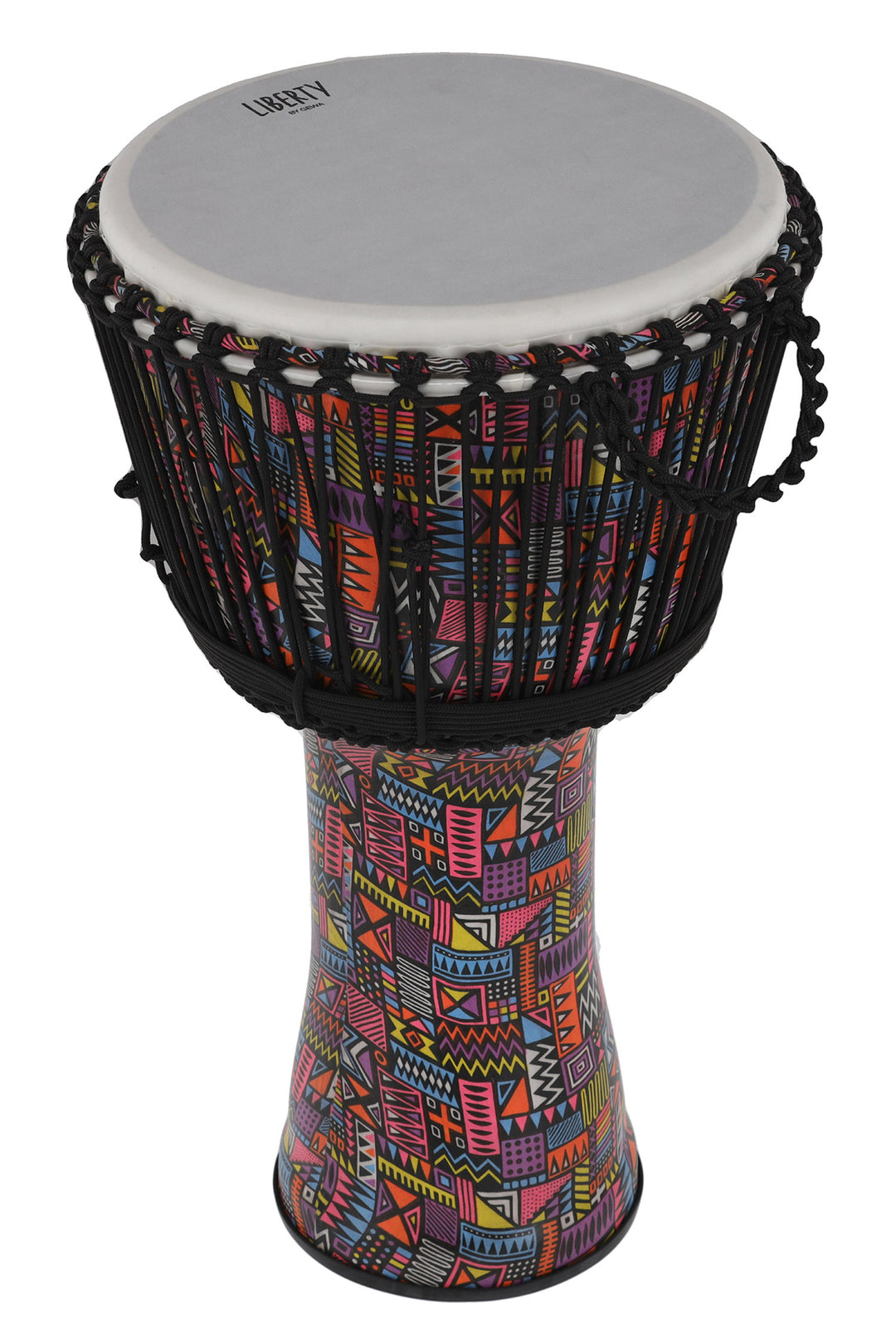GEWA Djembé Liberty Series afinado con cuerda - 14" Abstract