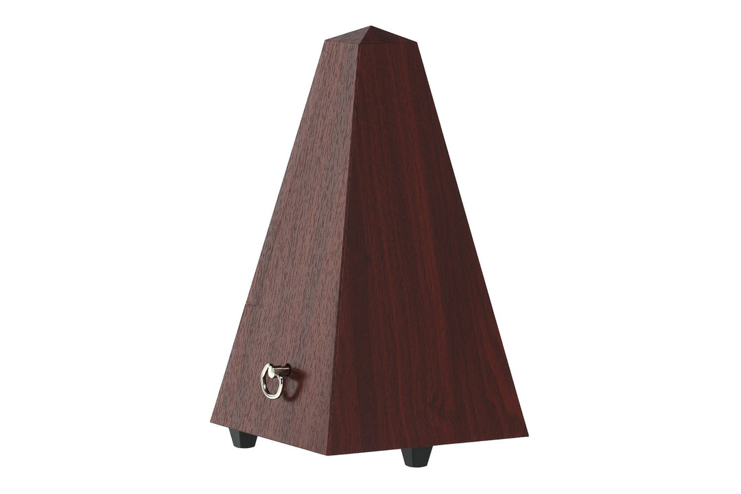 Wittner Metrónomo con forma de pirámide - Veta de caoba 845111