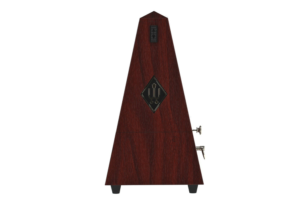Wittner Metrónomo con forma de pirámide - veta de caoba 855111
