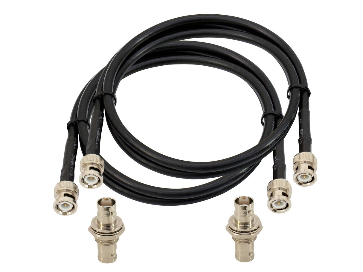 Cable de antena omnitrónica BNC Conjunto de 5 m (2 PC)