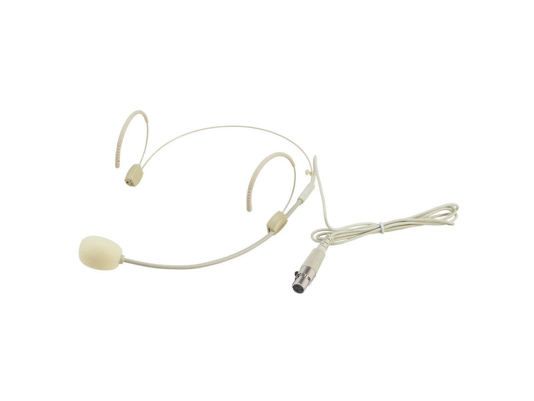 OMNITRONIC UHF-300 Micrófono de diadema color piel