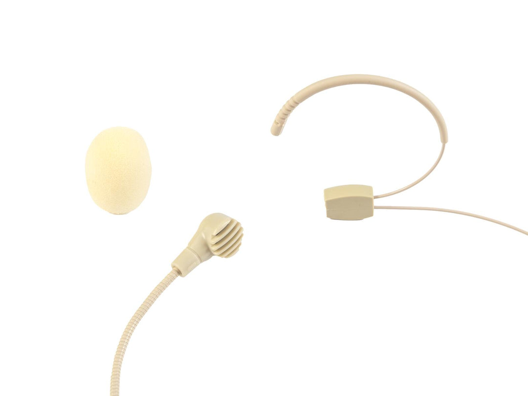 OMNITRONIC UHF-300 Micrófono de diadema color piel
