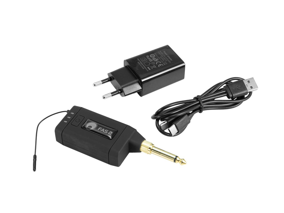OMNITRONIC FAS TWO Receptor inalámbrico de 2 canales 660-690MHz
