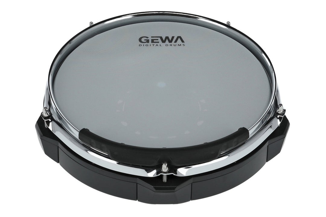 GEWA Pad de batería electrónica Tom Pad - 10'' negro (GD-TP10)