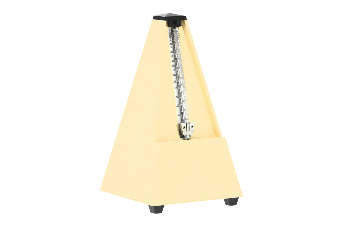Wittner Metrónomo con forma de pirámide - Ivory 817K