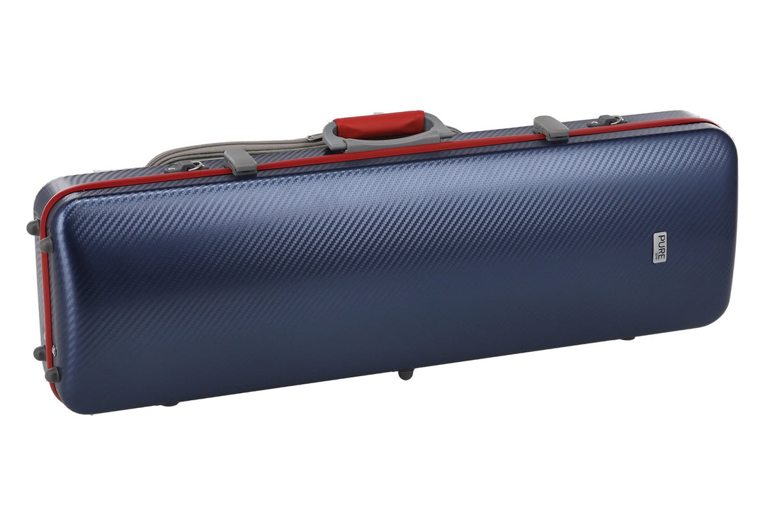 PURE GEWA Estuche de Violines Polycarbonate FUN - 4/4 - 1/2 (Blue / Black)