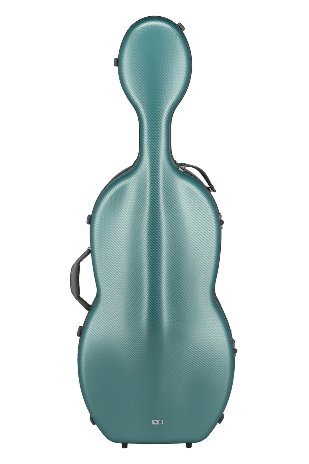 Estuche de Violonchelo PURE GEWA de policarbonato FUN - 4/4 (Green / Black)