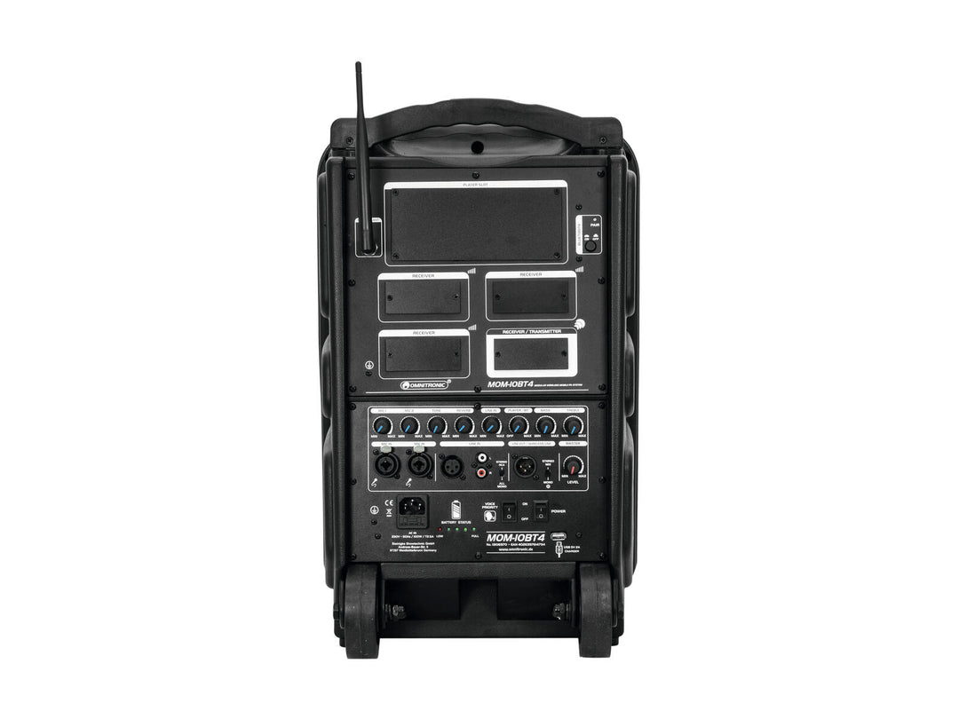 OMNITRONIC MOM-10BT4 Sistema PA inalámbrico modular