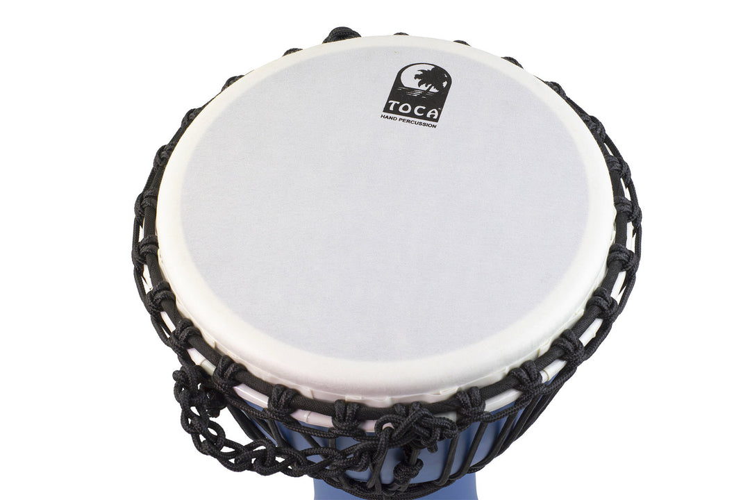 Toca Djembé Freestyle Rope Tuned - azul océano mate (SFDJ-10OB)