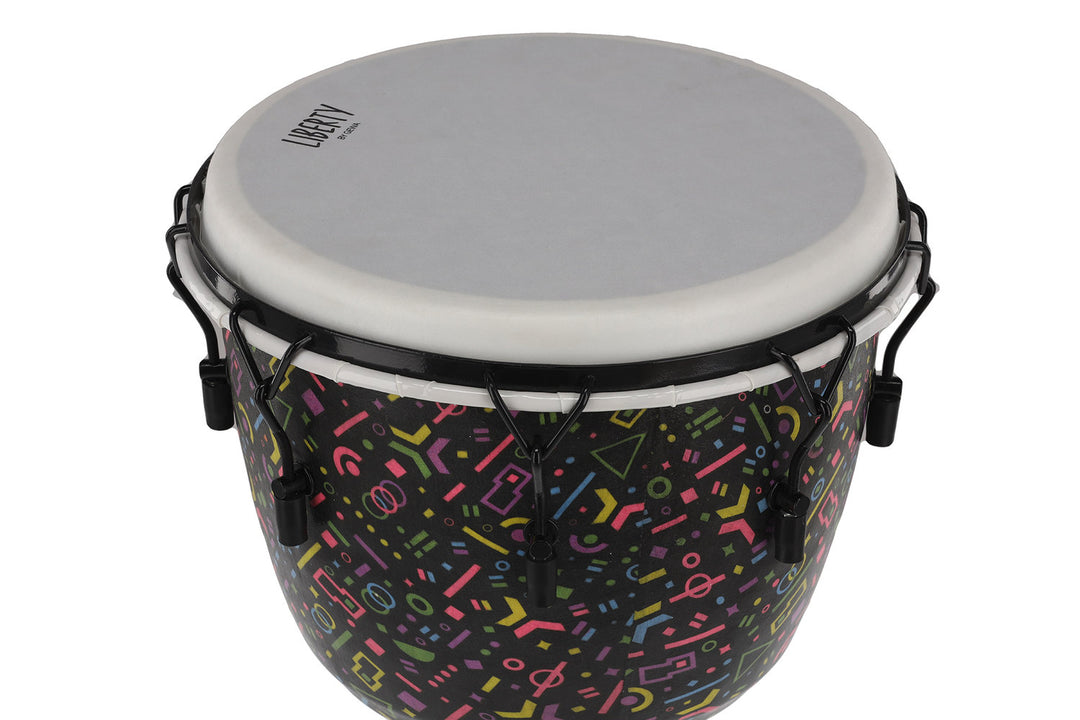 GEWA Djembé Liberty Series afinado mecánicamente - 14" Crazy Neon