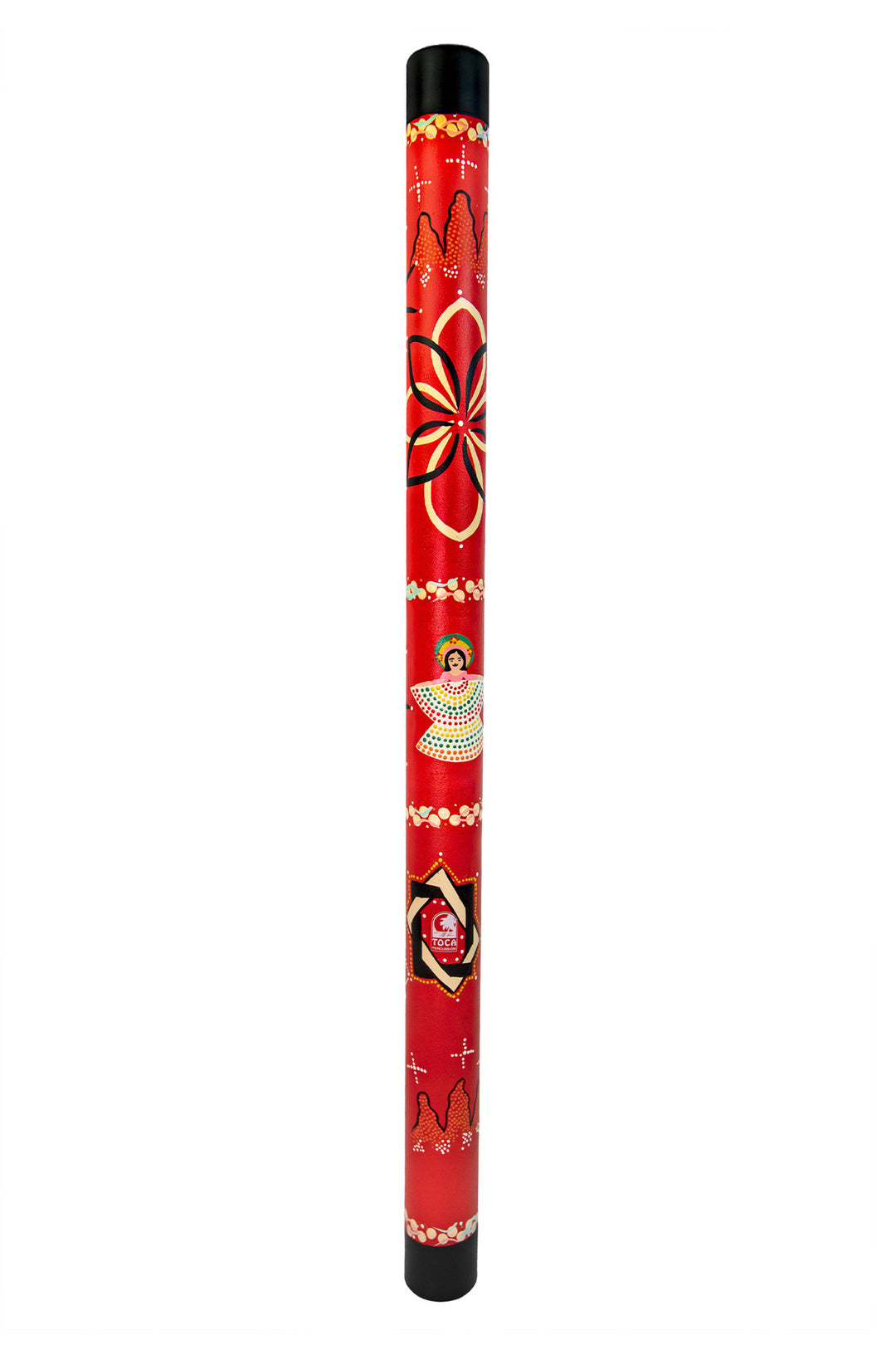 Palo de lluvia Toca Rainstick Everpour - 48" - Red Cueca (T-RAIN-EP-48RC)