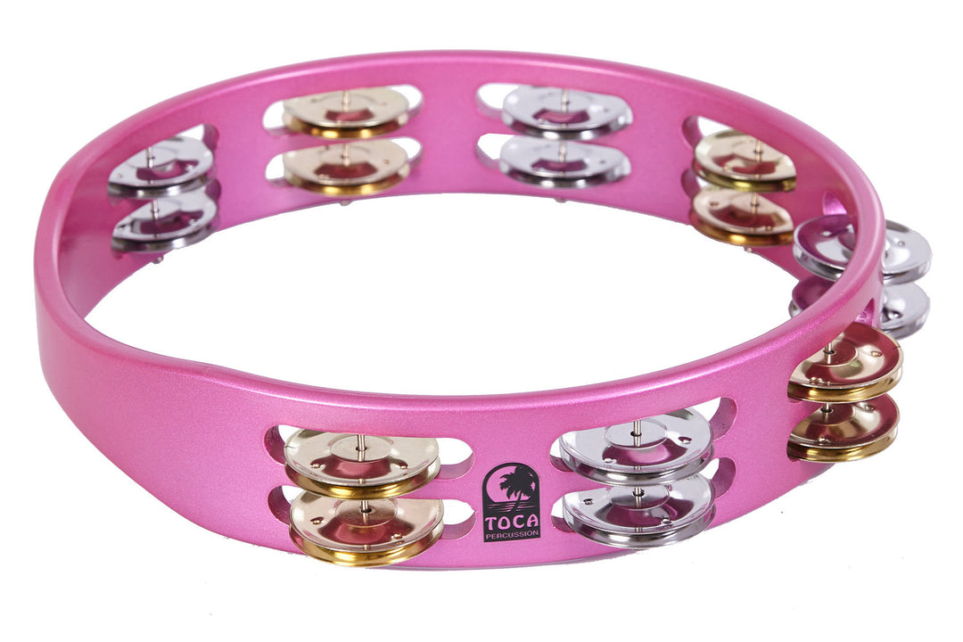 Toca Pandereta Colorsound - Rosa mate Haze (TCT10-PH)