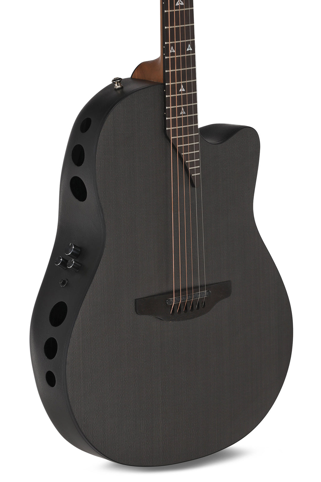 Adamas E-Acoustic Guitarras 156SP-5-G Evolution Series Deep Cutaway - Natural Carbon Black (156SP-5-G)