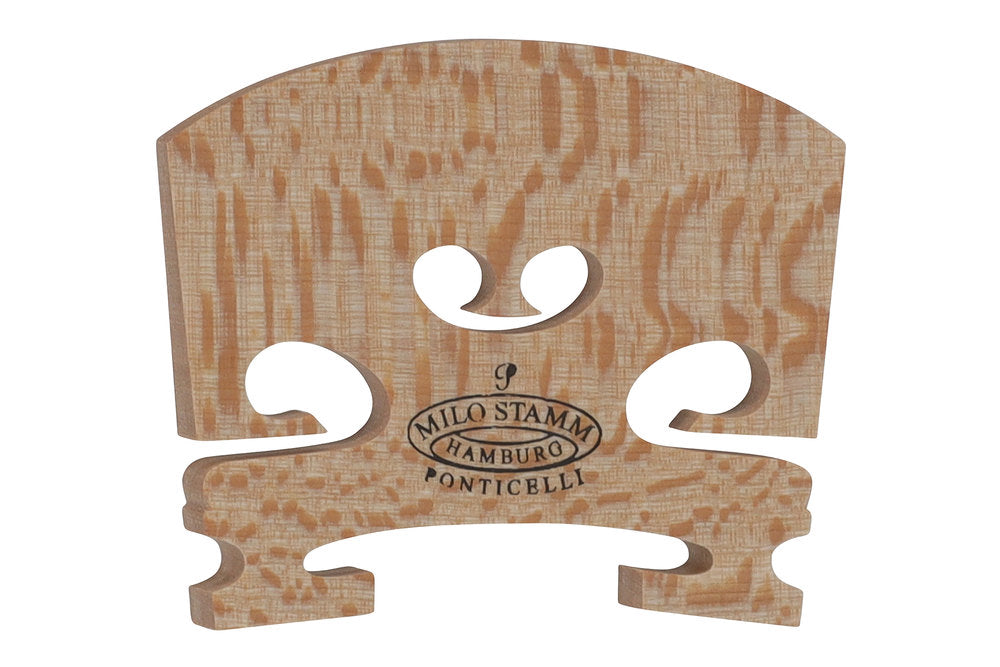 Puente de violines Milo Stamm Premium modelo B, 4/4, corazón bajo, 41 mm