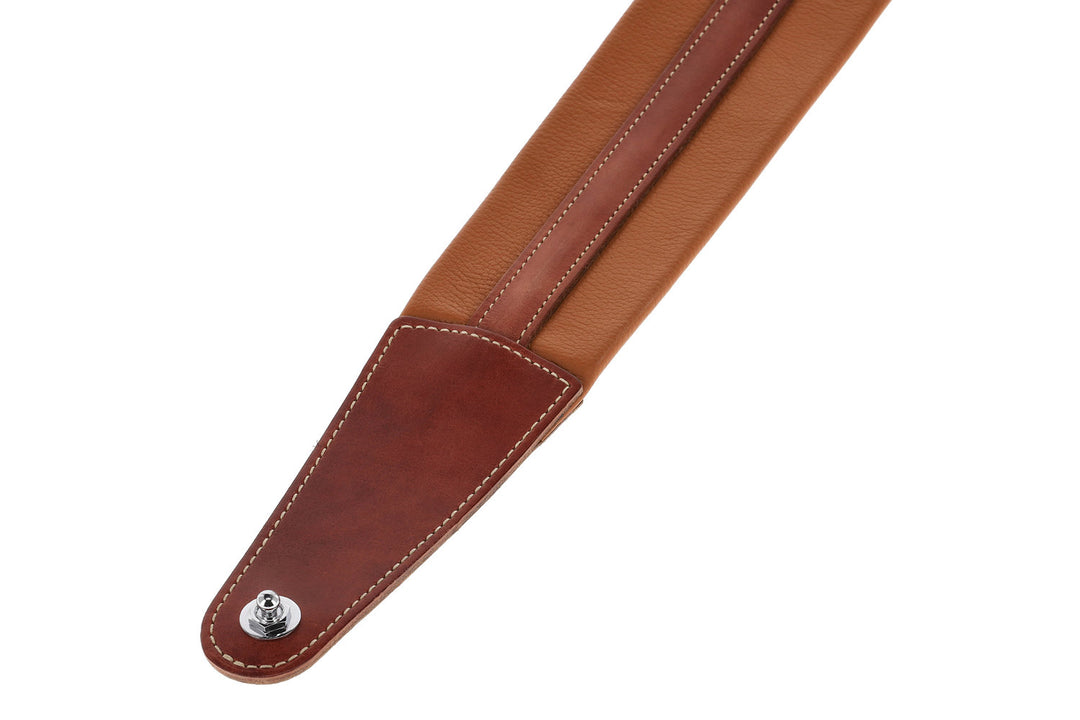Correas para Guitarras GEWA Prestige 65 acolchadas con cierres de seguridad - dry sand/brown