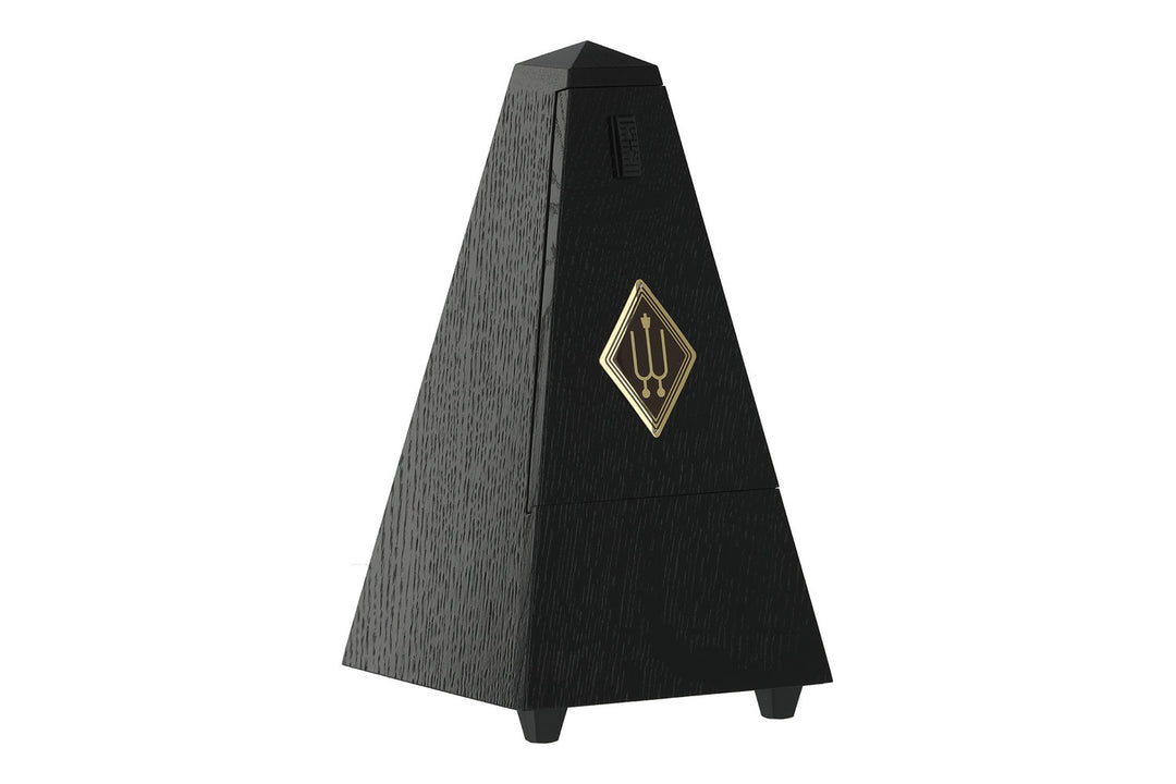 Wittner Metrónomo con forma de pirámide - Roble negro mate 809