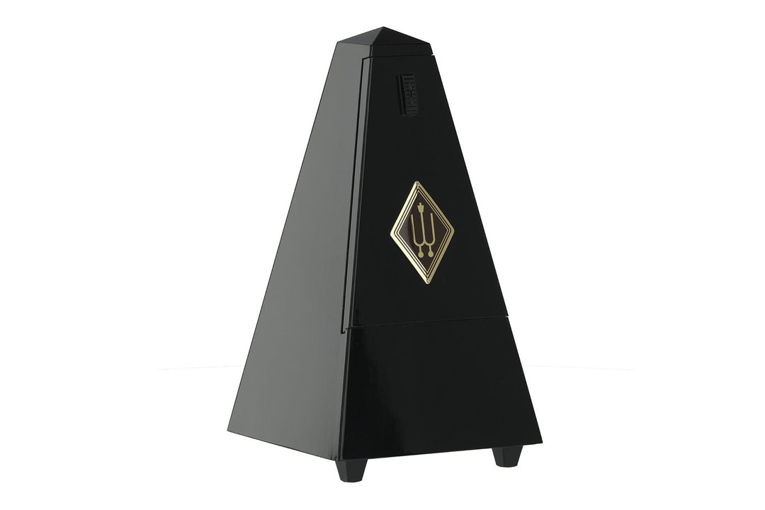 Wittner Metrónomo con forma de pirámide - Black. alto brillo 816