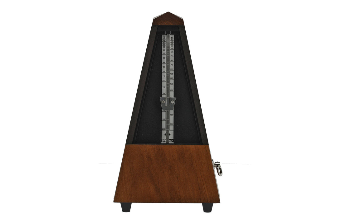 Wittner Metrónomo con forma de pirámide - Marrón nuez mate 803M