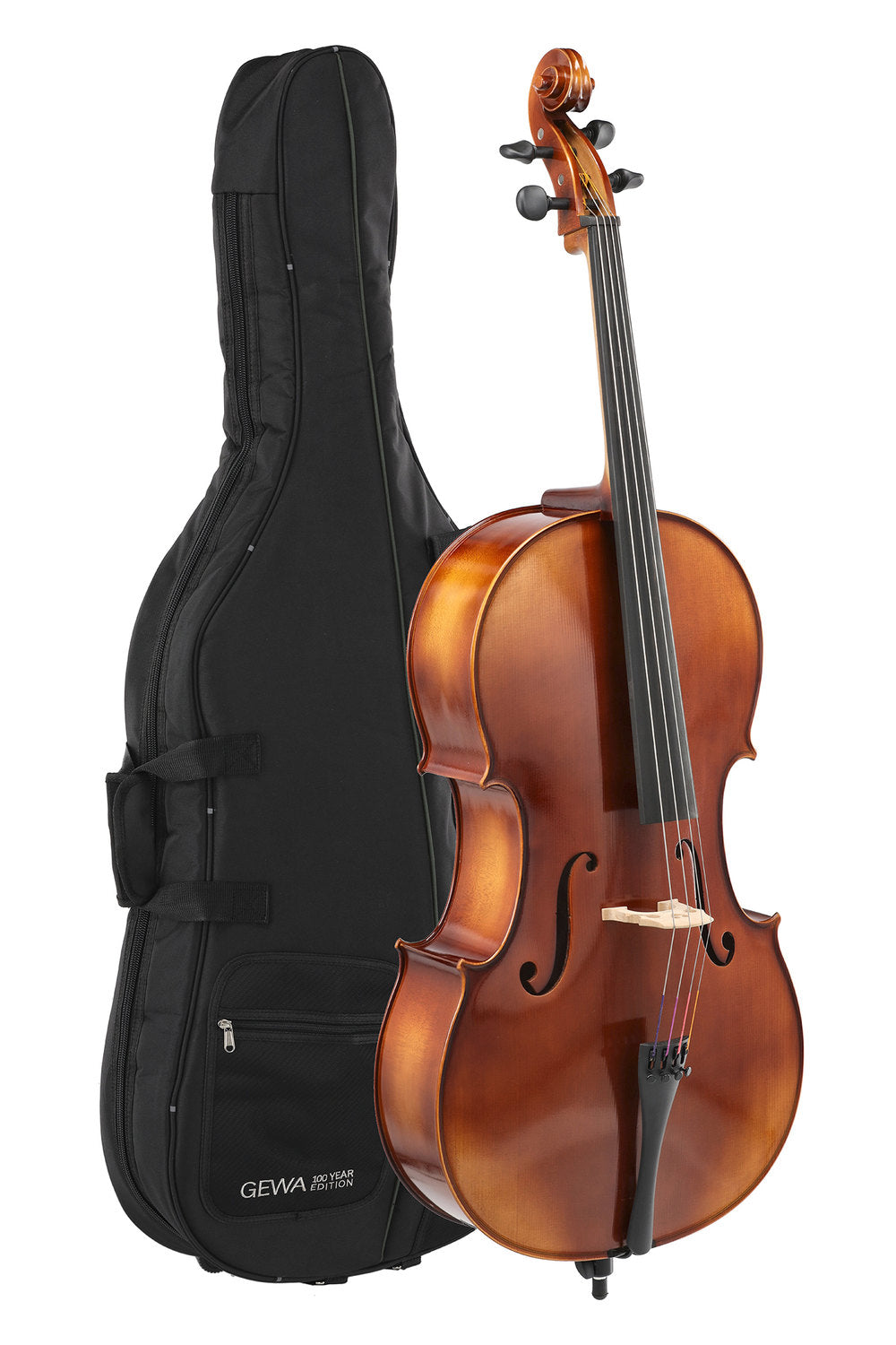 Violonchelo GEWA Anniversary 1/4, preparado con arco, funda y colofonia
