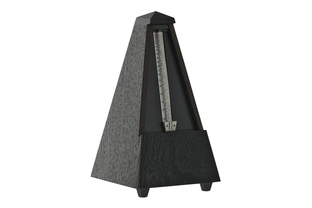 Wittner Metrónomo con forma de pirámide - Roble negro mate 809