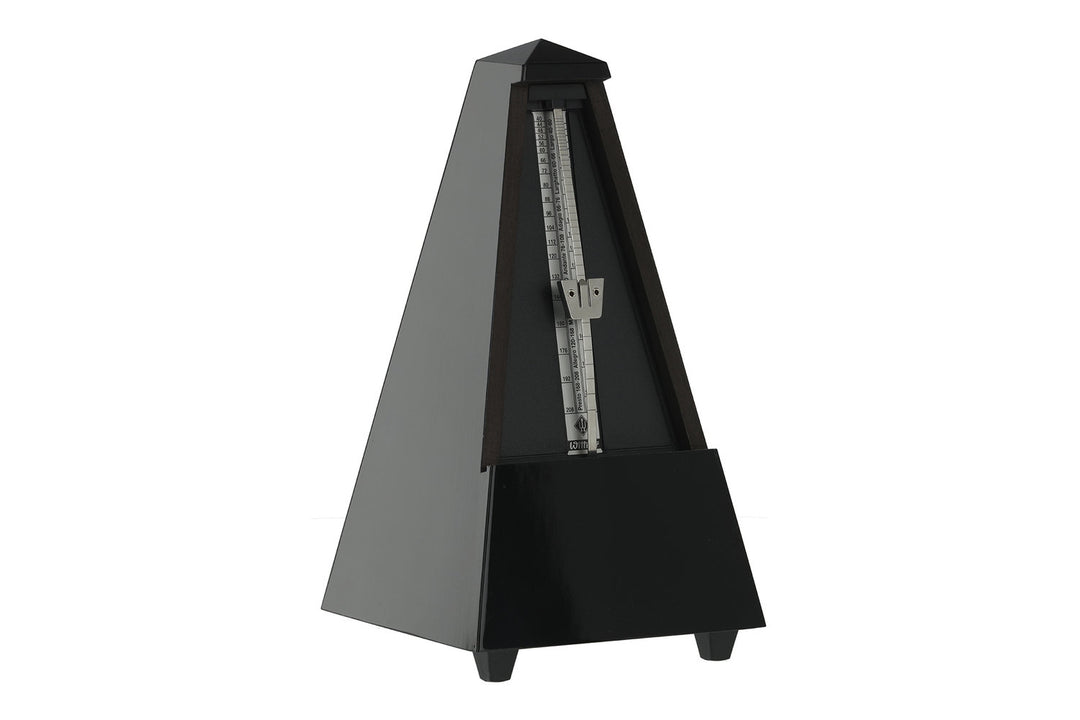 Wittner Metrónomo con forma de pirámide - Black. alto brillo 816