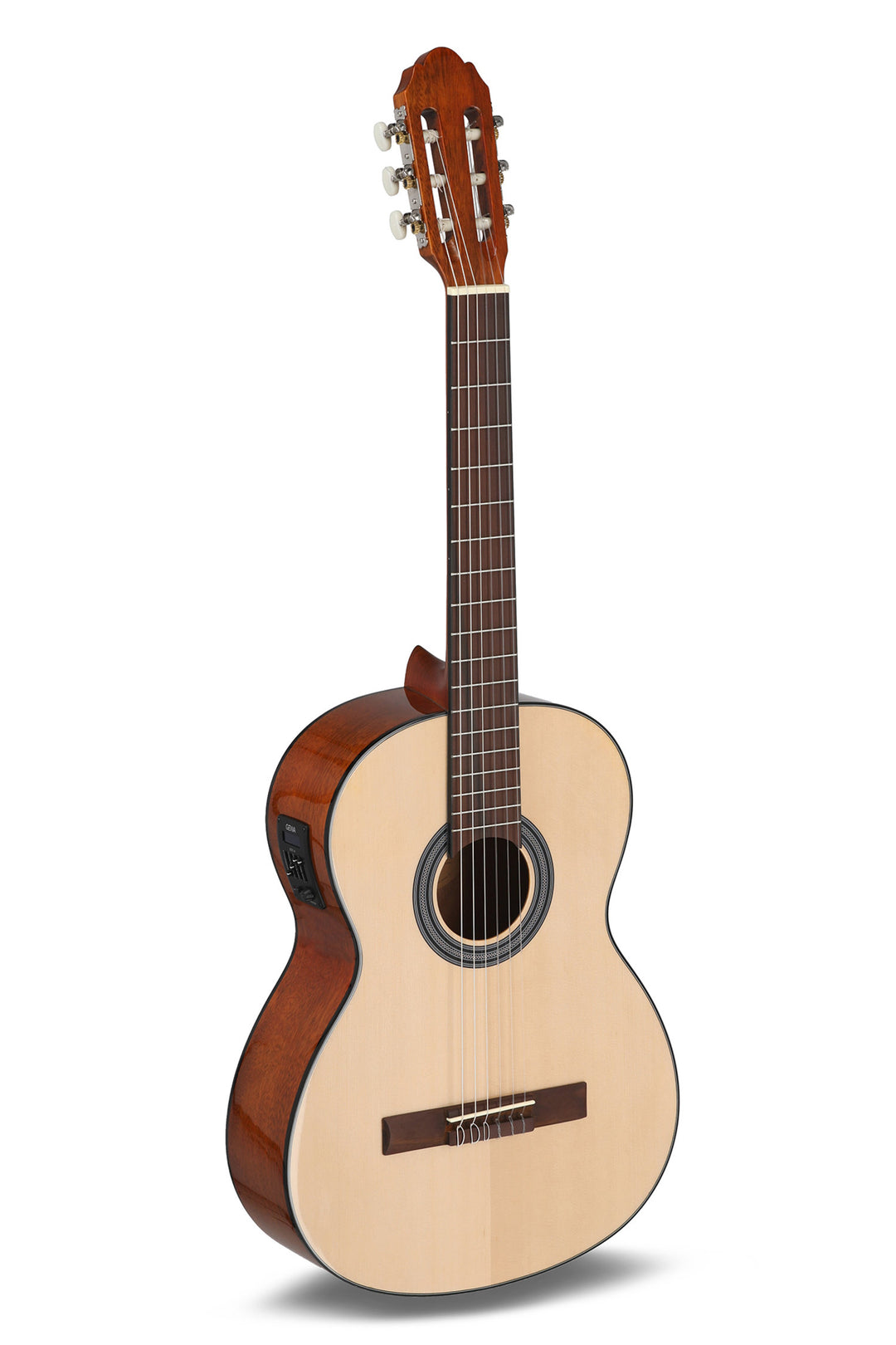 GEWA Guitarra eléctrica acústica clásica Student - Guitarra eléctrica acústica natural