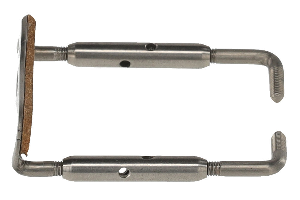 GEWA tornillo de apoyo para la barbilla de titanio para violines, 23 mm, pulido brillante
