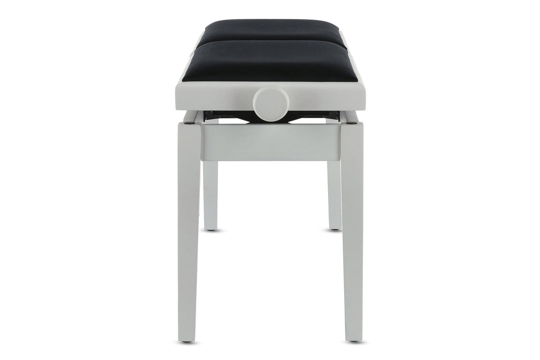 GEWA Banqueta de piano Deluxe Double - White mate