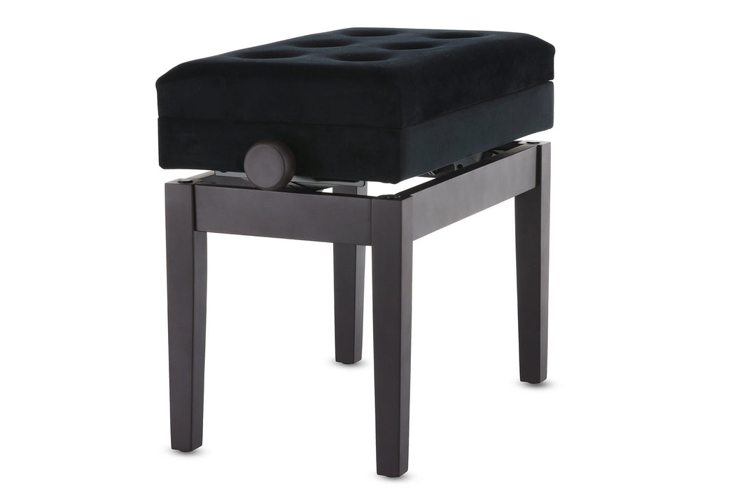 GEWA Banco de piano Deluxe con compartimento - Rosewood mate