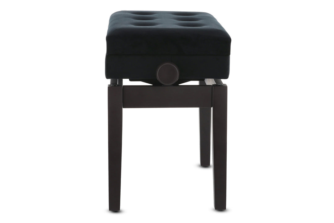 GEWA Banco de piano Deluxe con compartimento - Rosewood mate
