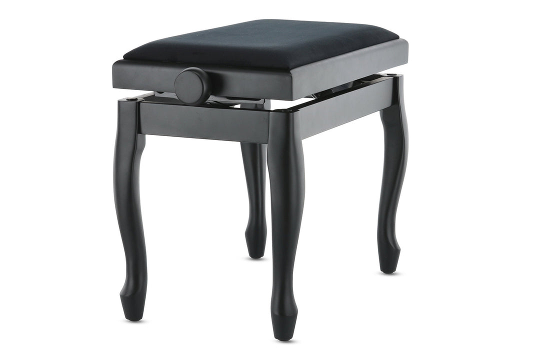 Banco de piano GEWA Deluxe Classic - Black mate