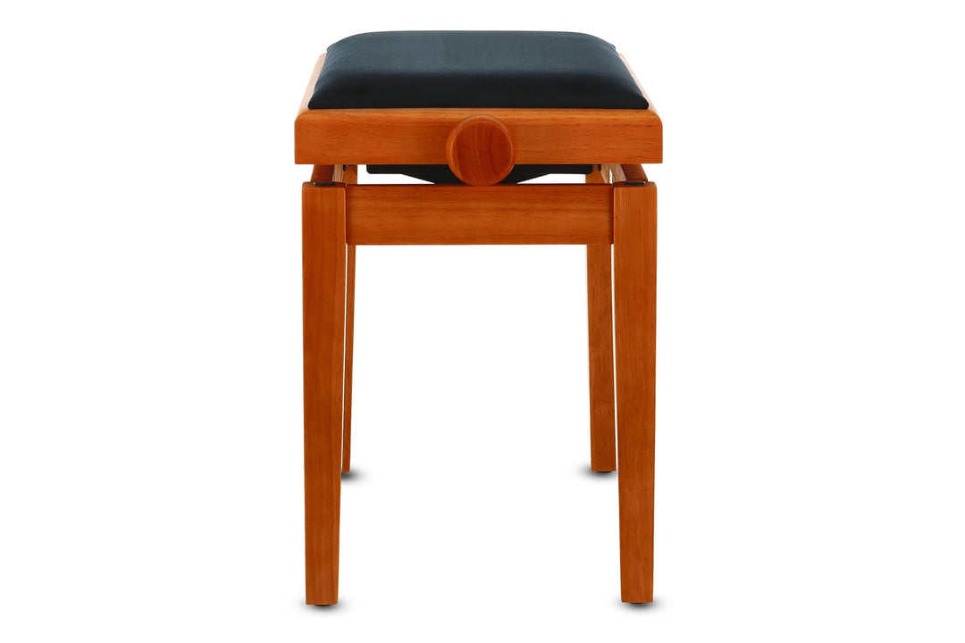 GEWA banco de piano Deluxe - arce mate (asiento negro)