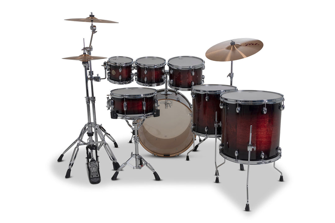 Gretsch conjunto de cascos Catalina Maple - Deep Cherry Burst (CM2-E627-DCB)