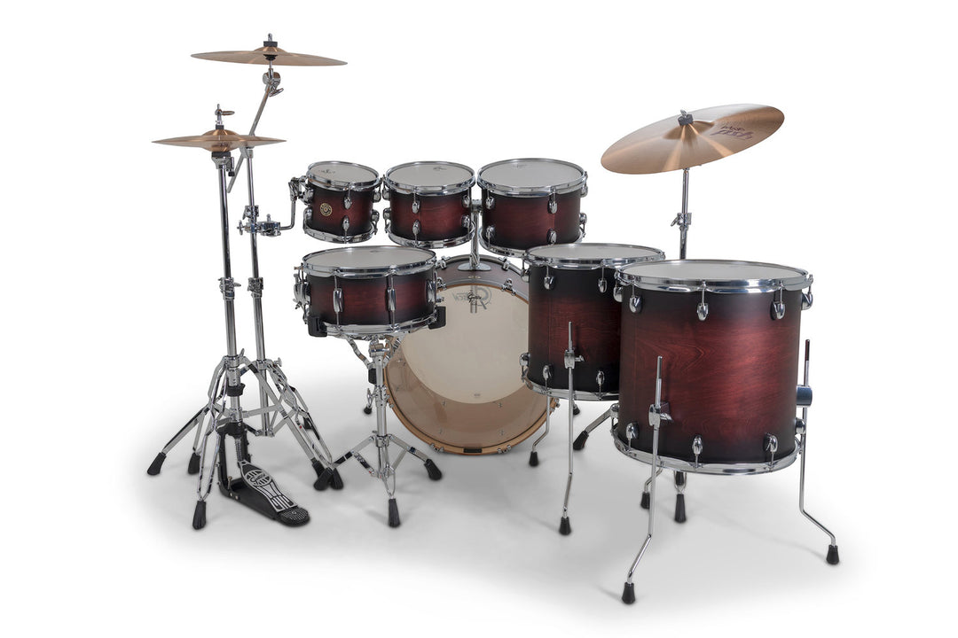 set de cascos Gretsch Catalina Maple - Satin Deep Cherry Burst (CM2-E627-SDCB)