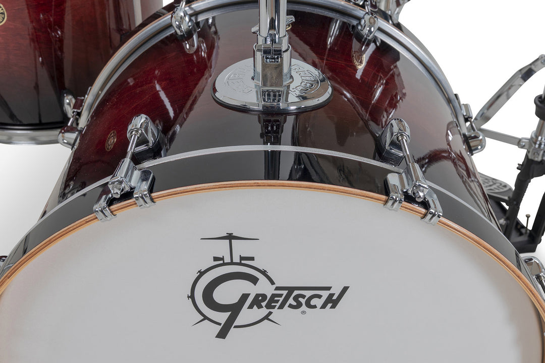 conjunto de cascos Gretsch Catalina Maple - Deep Cherry Burst (CM2-E625-DCB)