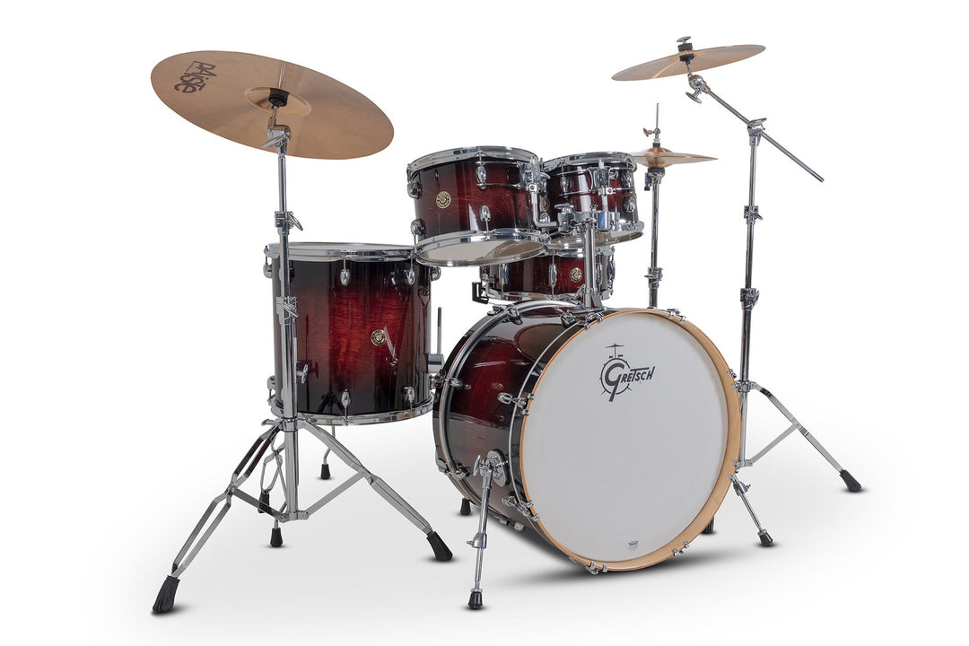conjunto de cascos Gretsch Catalina Maple - Deep Cherry Burst (CM2-E625-DCB)