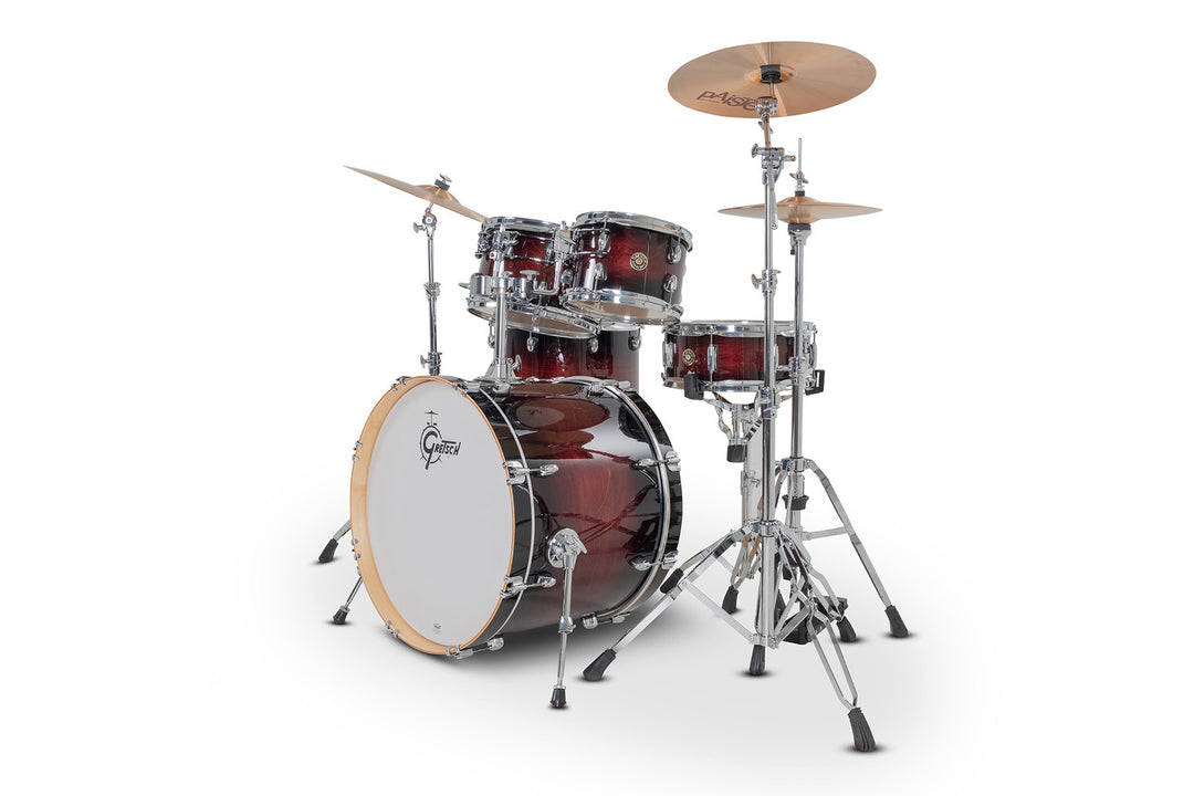 conjunto de cascos Gretsch Catalina Maple - Deep Cherry Burst (CM2-E625-DCB)