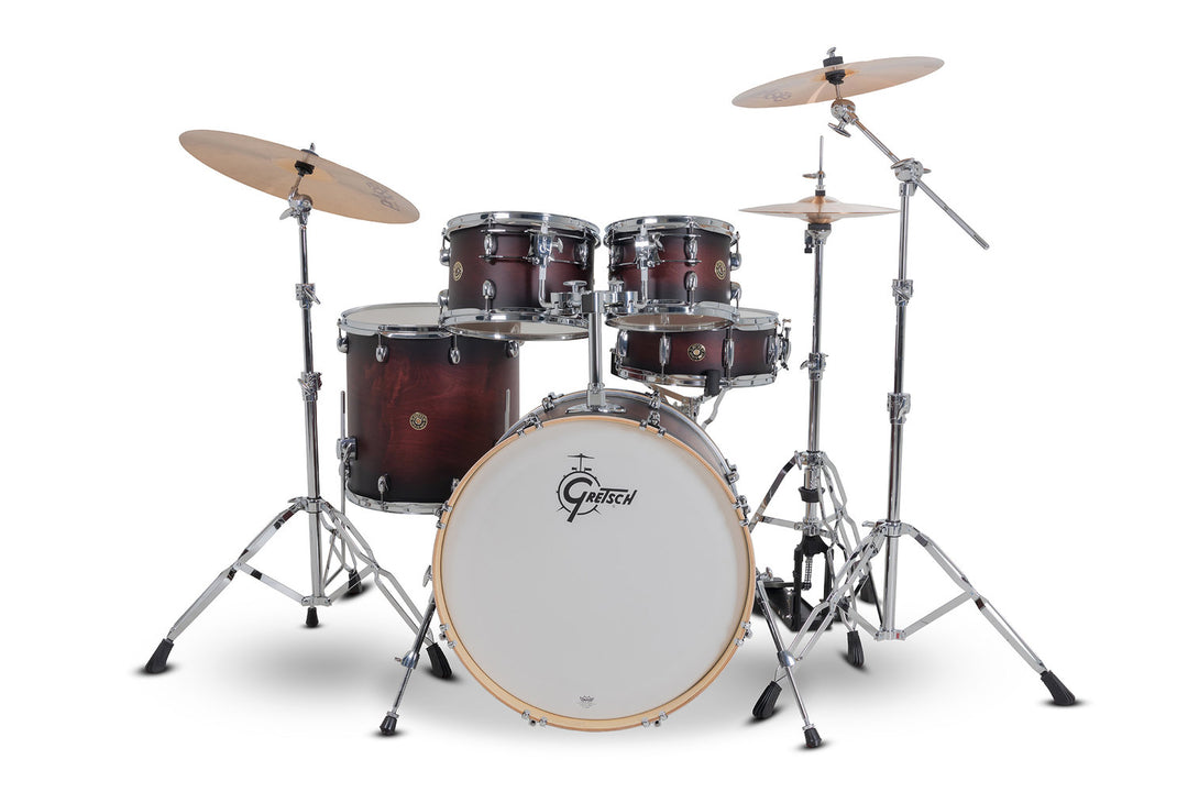 Gretsch Conjunto de cascos Catalina Maple - Satin Deep Cherry Burst (CM2-E625-SDCB)