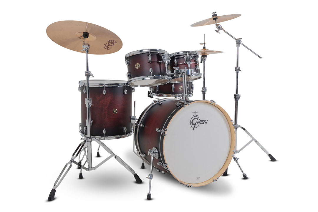 Gretsch Conjunto de cascos Catalina Maple - Satin Deep Cherry Burst (CM2-E625-SDCB)