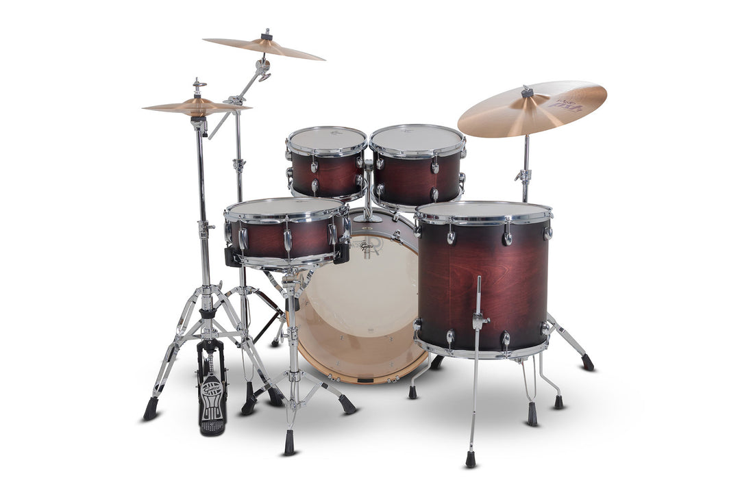 Gretsch Conjunto de cascos Catalina Maple - Satin Deep Cherry Burst (CM2-E625-SDCB)