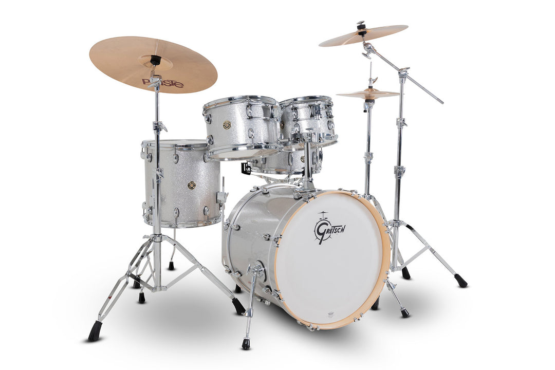Gretsch conjunto de cascos Catalina Maple - Silver Sparkle (CM2-E605-SS)
